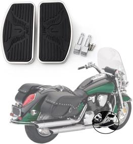 img 4 attached to 🏍️ Передние/задние подножки для мотоцикла Areyourshop для Honda Shadow Aero 750 VT750 (совместимы с моделями с отверстием диаметром 6 мм)