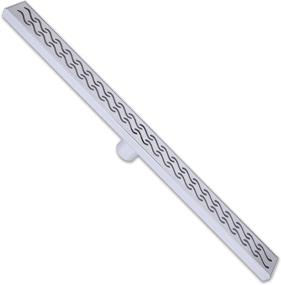img 3 attached to 🚿 Zoic Linear Stealth Floor Grate: 31.49" Stainless Steel Drain for Stylish Bathroom Showers (800MM)
