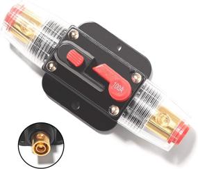 img 3 attached to Beneges 100A Car Audio Inline Circuit Breaker with Manual 🔌 Reset - Overload Protection Fuse for Marine, Boat, Car Stereo, Inverter Replacement