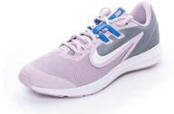π nike downshifter running girls' shoes: white anthracite cool regular athletic footwear logo