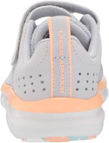 img 2 attached to Girls' Athletic Running Shoes 👟 with Alternative Closure by Under Armour