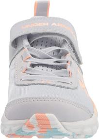 img 3 attached to Girls' Athletic Running Shoes 👟 with Alternative Closure by Under Armour