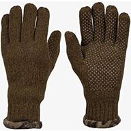 mossy country ragg wool gloves medium logo