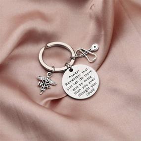 img 3 attached to NP Nurse Practitioner Keychain - Empowering Graduation & Appreciation Gift for NPs - Nurse Jewelry