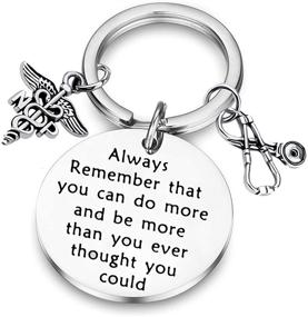 img 4 attached to NP Nurse Practitioner Keychain - Empowering Graduation & Appreciation Gift for NPs - Nurse Jewelry