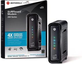 img 4 attached to 🔌 ARRIS SB6121 SURFboard 4x4 DOCSIS 3.0 Cable Modem -Retail Packaging- Black