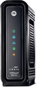 img 2 attached to 🔌 ARRIS SB6121 SURFboard 4x4 DOCSIS 3.0 Cable Modem -Retail Packaging- Black