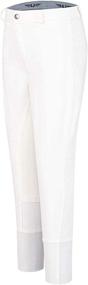 img 4 attached to TuffRider Kid's Cotton Full Seat Breeches: Durable and Comfortable Riding Pants for Young Equestrians