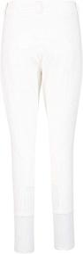 img 1 attached to TuffRider Kid's Cotton Full Seat Breeches: Durable and Comfortable Riding Pants for Young Equestrians