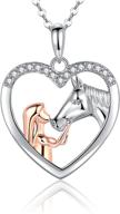 cerslimo women sterling pendant necklaces birthday logo