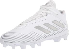 img 4 attached to 👟 Metallic White Adidas Freak Shoes - Size 7.5