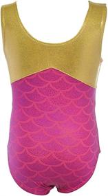 img 2 attached to 🤸 Dancina Girls Gymnastics Tank Top Leotard: Trendy New Designs and Prints for Ages 3-12