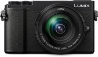 panasonic lumix gx9 4k бесзеркальная камера ilc с объективом 12-60 мм f3.5-5.6 power o.i.s., dc-gx9mk (черный, сша) логотип