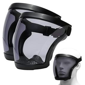 img 4 attached to Anti Fog Face Shield Protective Face Shield High-Definition Protective Shields To Protect Eyes Occupational Health & Safety Products