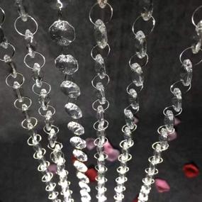 img 1 attached to 💎 Sewing Crystal Garland Chandelier Decoration: Creative Projects for Sparkling Home Décor