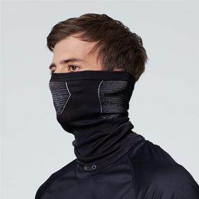 img 2 attached to 🤩 EXIO Face Gaiter Mask - Lightweight & Breathable Neck Gaiter for Sun, Wind, Dust Protection - UPF 50+