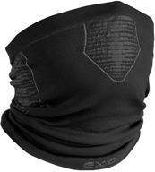 🤩 exio face gaiter mask - lightweight & breathable neck gaiter for sun, wind, dust protection - upf 50+ logo