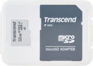 transcend ts32gusd300s ae uhs i microsd memory logo