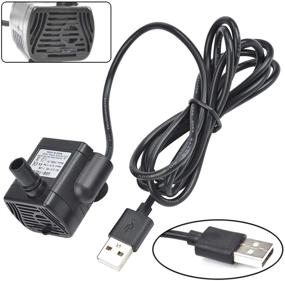 img 2 attached to DGZZI Submersible USB 1020 DC3 5V 9V Aquarium