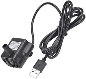 img 4 attached to DGZZI Submersible USB 1020 DC3 5V 9V Aquarium