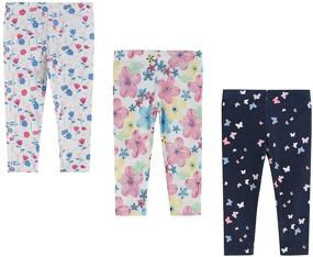 img 2 attached to 👖 Felix & Flora Capri Leggings for Toddlers & Little Girls: Stylish and Comfortable Pants