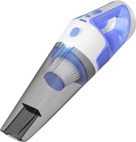 img 4 attached to 🧹 GOGOING Cordless Handheld Vacuum - Powerful Suction [9000Pa] - Rechargeable Car Vacuum Cleaner, Hand Vacuum with Spacious Dirt Container, Illuminating LED Light, 3 Attachments & Cleaning Brush