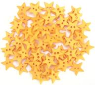 yellow star button dress embellishments - enhance your dress up game logo