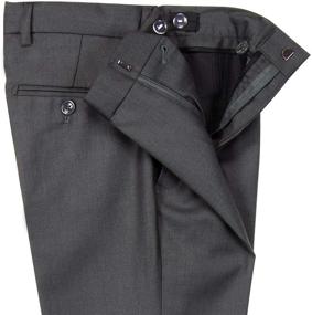 img 1 attached to 👖 Spring Notion Boys' Front Dress Pants: High-Quality Clothing for a Stylish Look