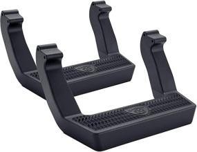 img 4 attached to 🚗 Carr 113331 LD Step XP3 Black Powder Coat Pair - Sturdy and Stylish Vehicle Accessory