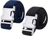 👦 dynamic fit: boys adjustable stretch belt for kids boys' accessories logo