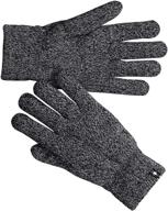 🧤 black cozy glove by smartwool - unisex warm and comfy handwear logo