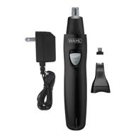 🔌 wahl deluxe rechargeable 2-in-1 detailer: perfect for ears, nose & eyebrows - model 9865-333 logo