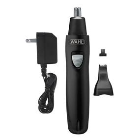 img 4 attached to 🔌 Wahl Deluxe Rechargeable 2-in-1 Detailer: Perfect for Ears, Nose & Eyebrows - Model 9865-333