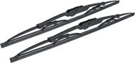 🧼 hella 9xw398114018 standard wiper blade - 18" (pack of 2): high-quality windshield wipers for optimal visibility logo