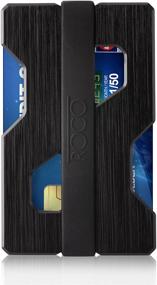 img 4 attached to SLIM Aluminum Wallet: Unmatched Money Protection for Men's Accessories