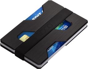 img 2 attached to SLIM Aluminum Wallet: Unmatched Money Protection for Men's Accessories