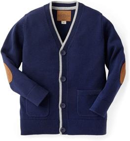 img 4 attached to Casual, Timeless Style: Introducing the Hope Henry Classic Cardigan Sweater for Boys