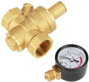 img 4 attached to Adjustable Brass Pressure Reducer Regulator