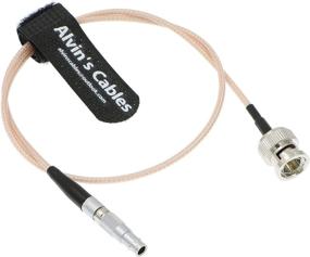 img 1 attached to 🔌 High-Quality Time Code Adapter Cable: Alvin's Cables - Red Epic Scarlet BNC Plug to 4 Pin Male Nor1438 Cable