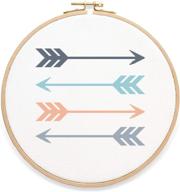 arrows cross stitch kit stitchering logo