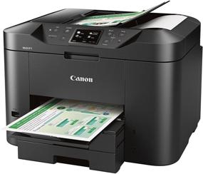 img 1 attached to 🖨️ Wireless All-in-One Printer Canon MB2720: Office & Business Scanner, Copier, Fax with Mobile & Duplex Printing