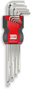 img 4 attached to 🔧 INBUS 70167 Metric 9-Piece Hex Key Set 1-5-10mm