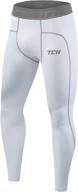 tca boys' youth and men's pro performance compression leggings: an optimal thermal baselayer for enhanced performance logo