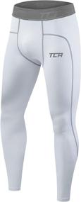 img 4 attached to TCA Boys' Youth and Men's Pro Performance Compression Leggings: An Optimal Thermal Baselayer for Enhanced Performance