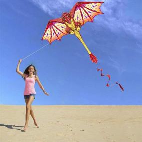 img 2 attached to HONBO Adults Easy Beginner Kite 55 Spinning