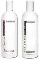 brandywine non static shampoo & revitalizing conditioner 16 oz. bundle - value pack with 2 items logo