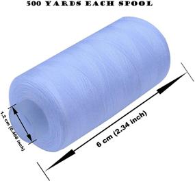 img 3 attached to Total Yards Sewing Thread White
