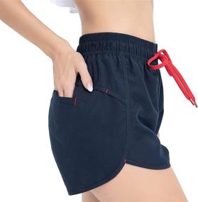 img 4 attached to 🩳 Yaluntalun Women's Quick Dry Swim Shorts with Soft Inner Lining - Board Shorts Swim Trunks