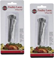 norpro stainless steel poultry lacers logo