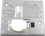 janome straight stitch needle plate for mc6500p & mc6300 models: enhanced for seo logo